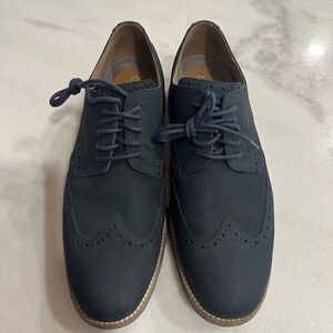Men’s Cole Haan Suede Navy Wingtips - 10.5 D